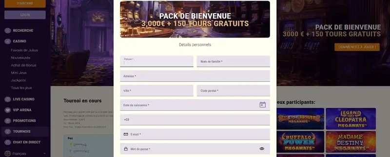 Meilleur julius casino online à France Meilleur julius casino online à France